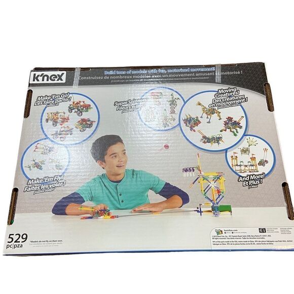 K’NEX Power & Play 50 Model Motorized Building Set - Picture 2 of 5